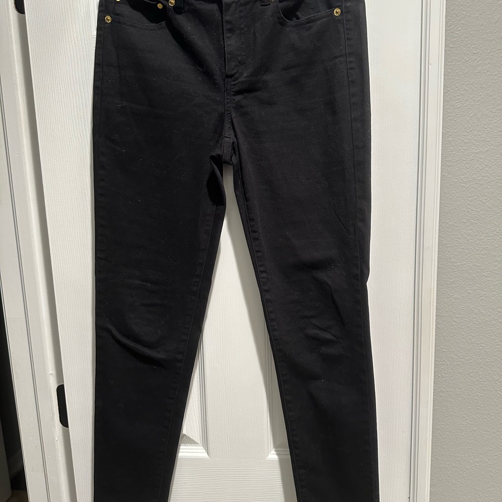 White House Black Market Jet Black Skinny Jeans